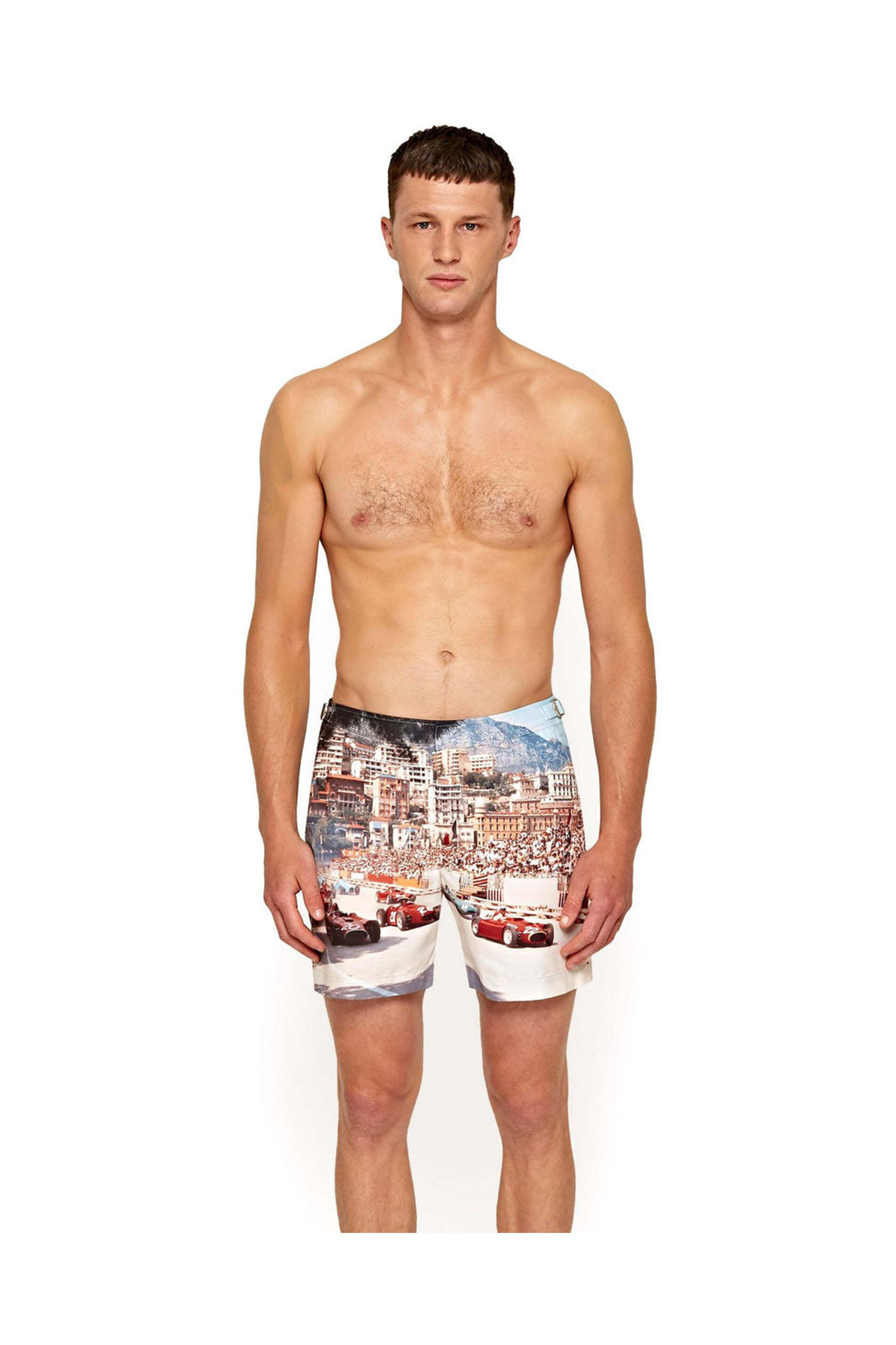 Orlebar Brown - Start Your Engines Mid-Length Bulldog Swim Shorts