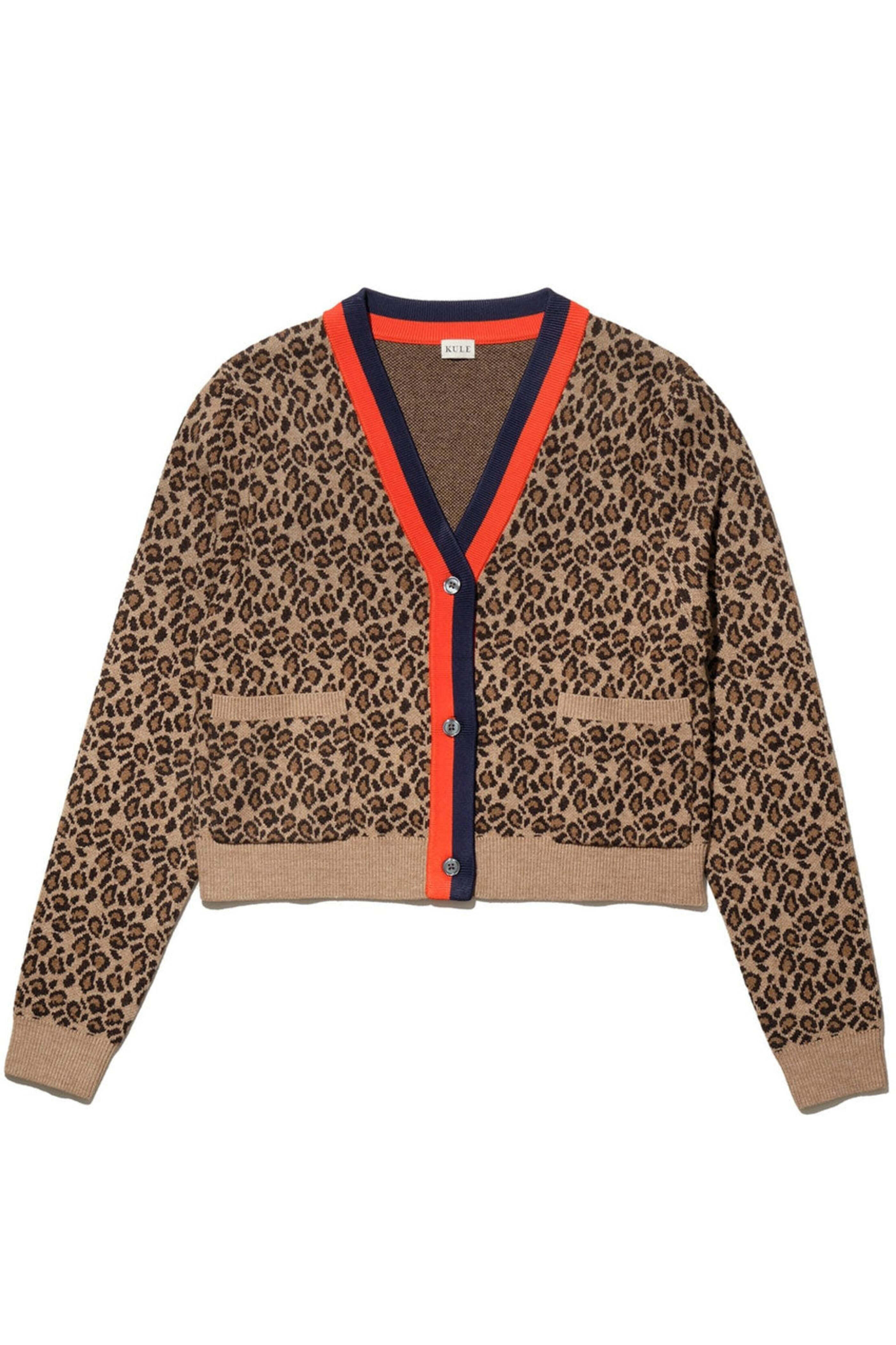 Kule - The Milo Cardigan in Leopard