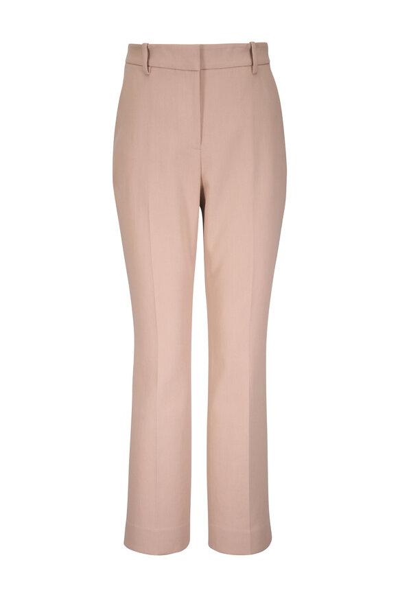 Lafayette 148 New York Natural Cotton Double Weave Twill Pant