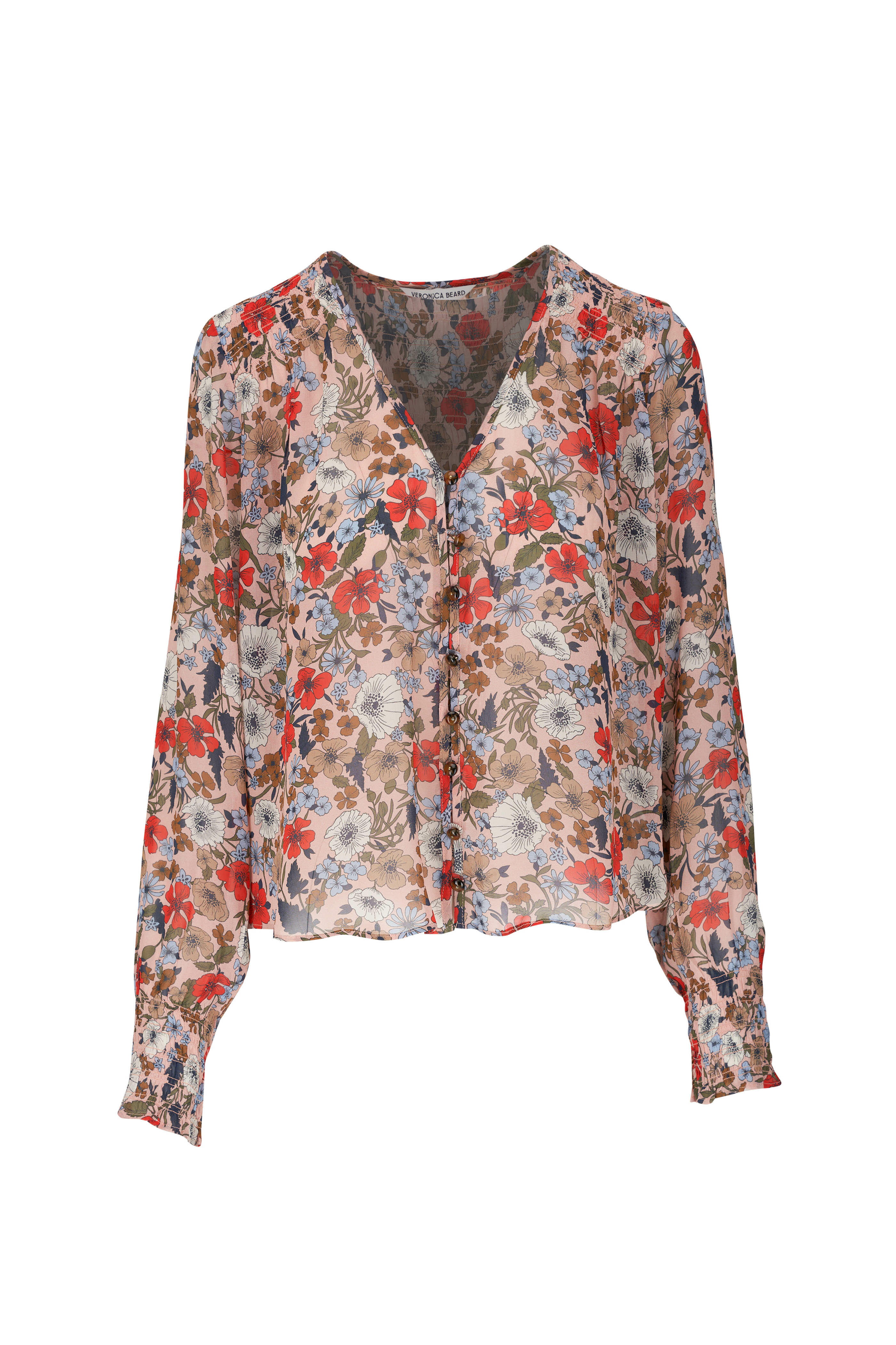 Veronica Beard - Neha Floral Print Top | Mitchell Stores