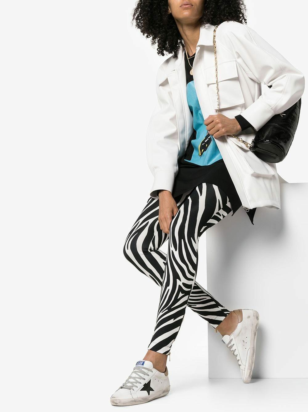 Golden Goose - Superstar White & Black Glitter Star Sneaker