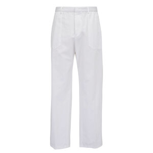 LOROPIANA テイヒ フレスト クリス ハンツ FAP0486 W000 Loro Piana - Portofino White Cotton & Linen Pant
