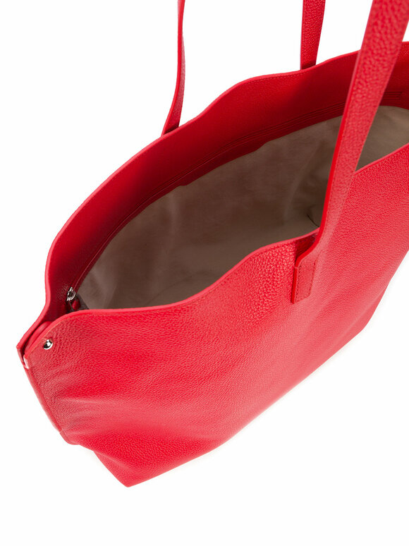 Akris - Ai Candy Red Soft Leather Medium Tote