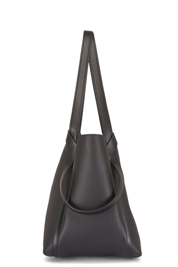 Christian Louboutin Small Bettina Black Leather Tote - view 3