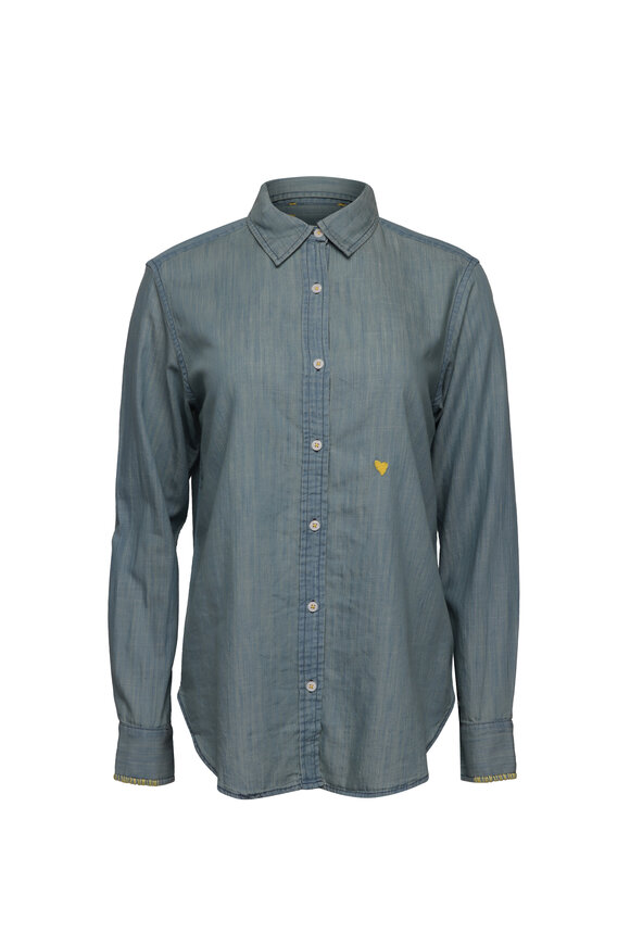 Kerri Rosenthal Mia Chambray Love Shirt