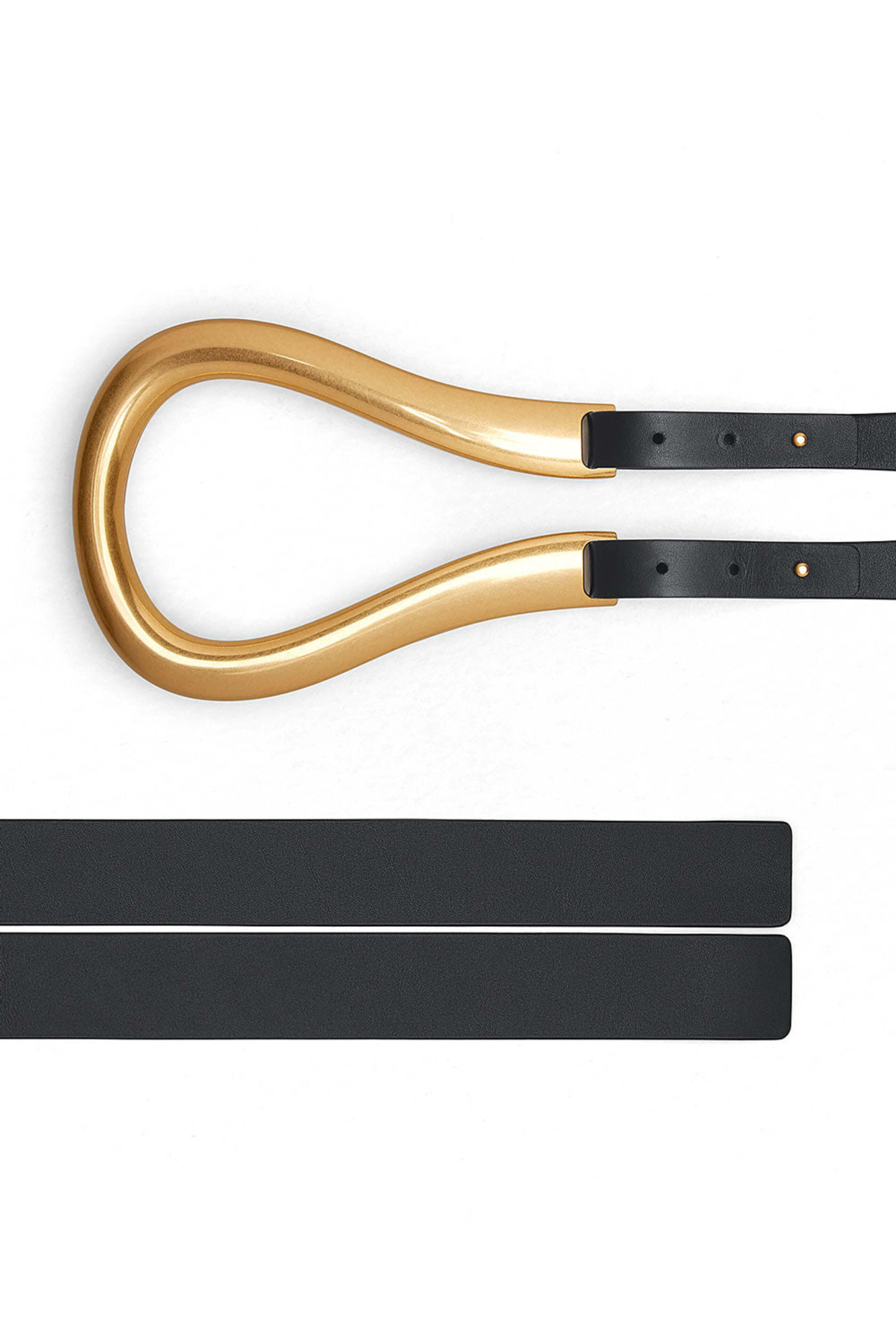 【送料&関税込】Bottega Veneta Double Strap Belt Bottega Veneta - Double Strap Belt in Black | Mitchell Stores