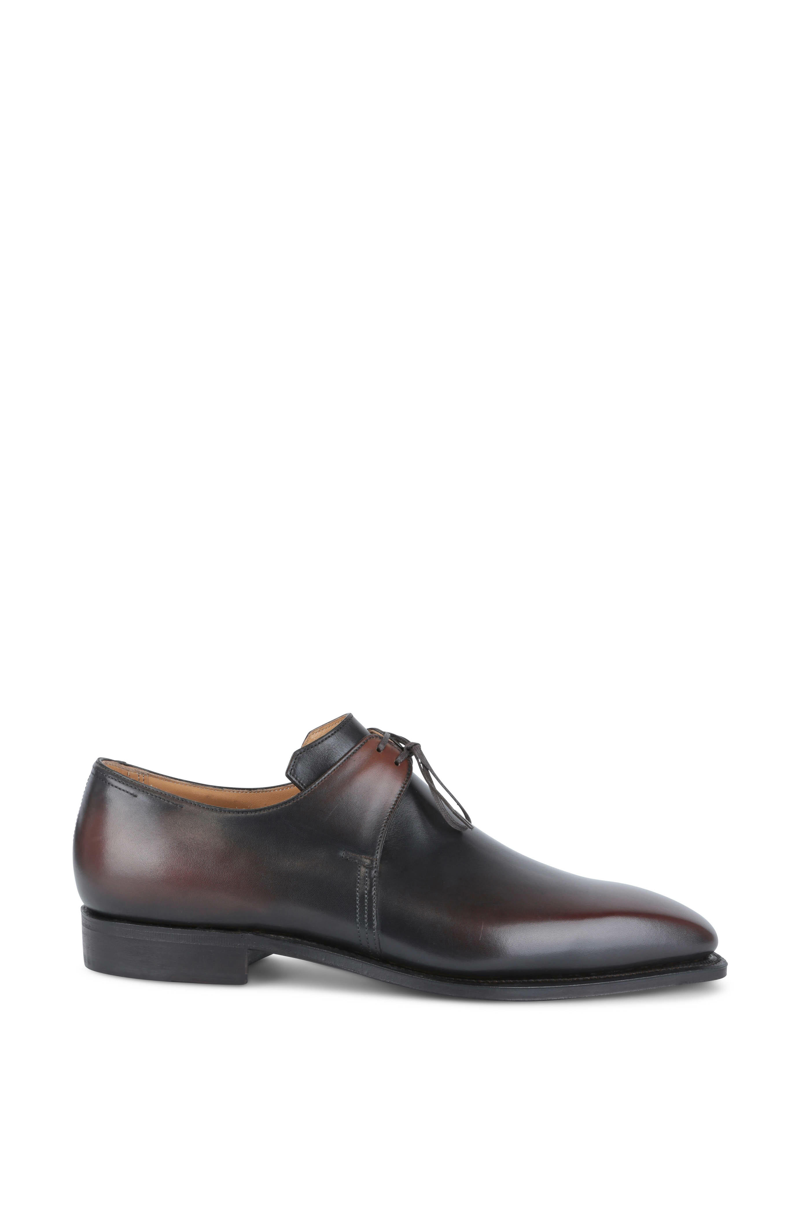 Corthay - Pullman Arca Light Ebebe Antiqued Derby Shoe