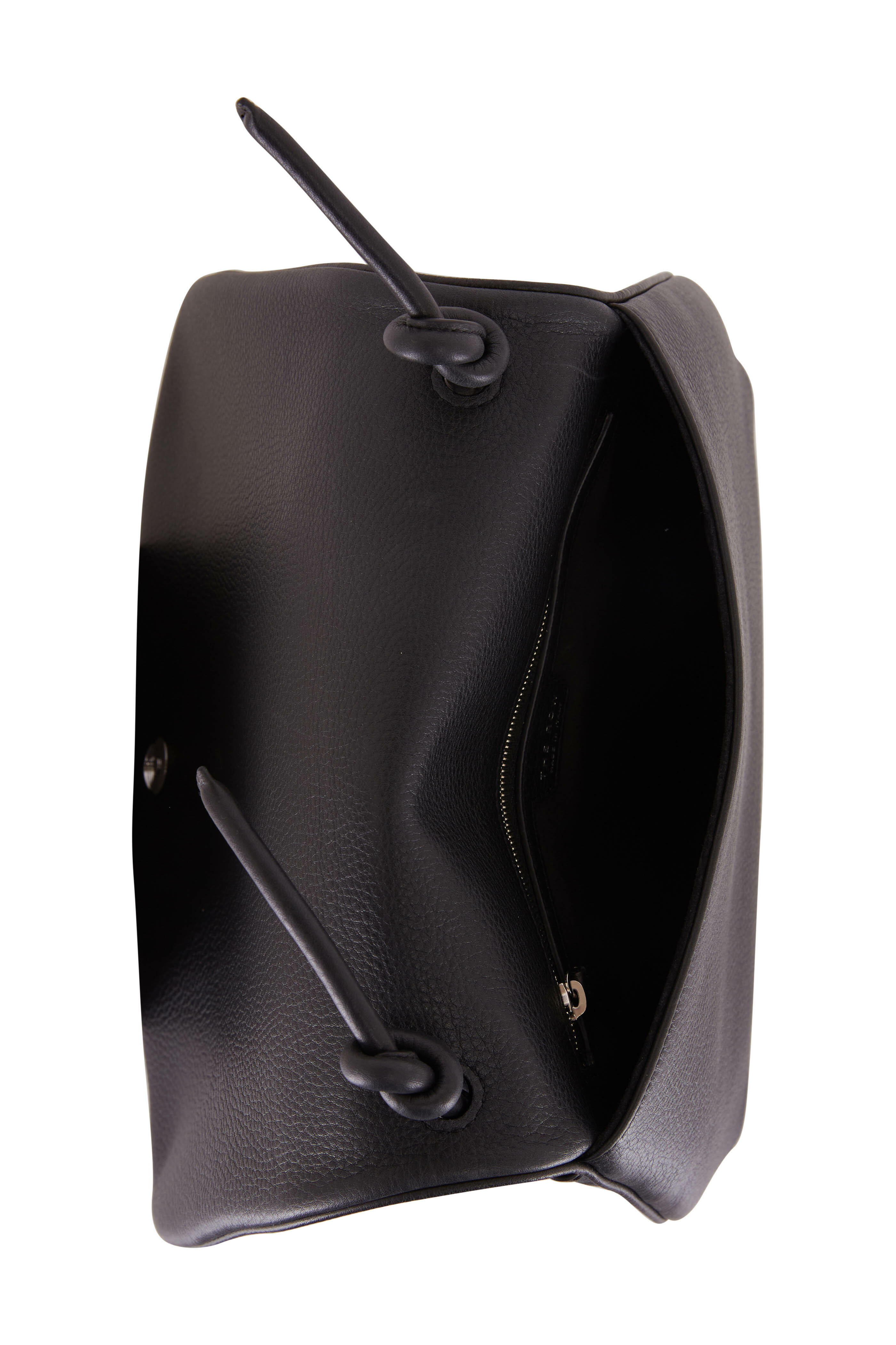 The Row - Jill Black Leather Satchel