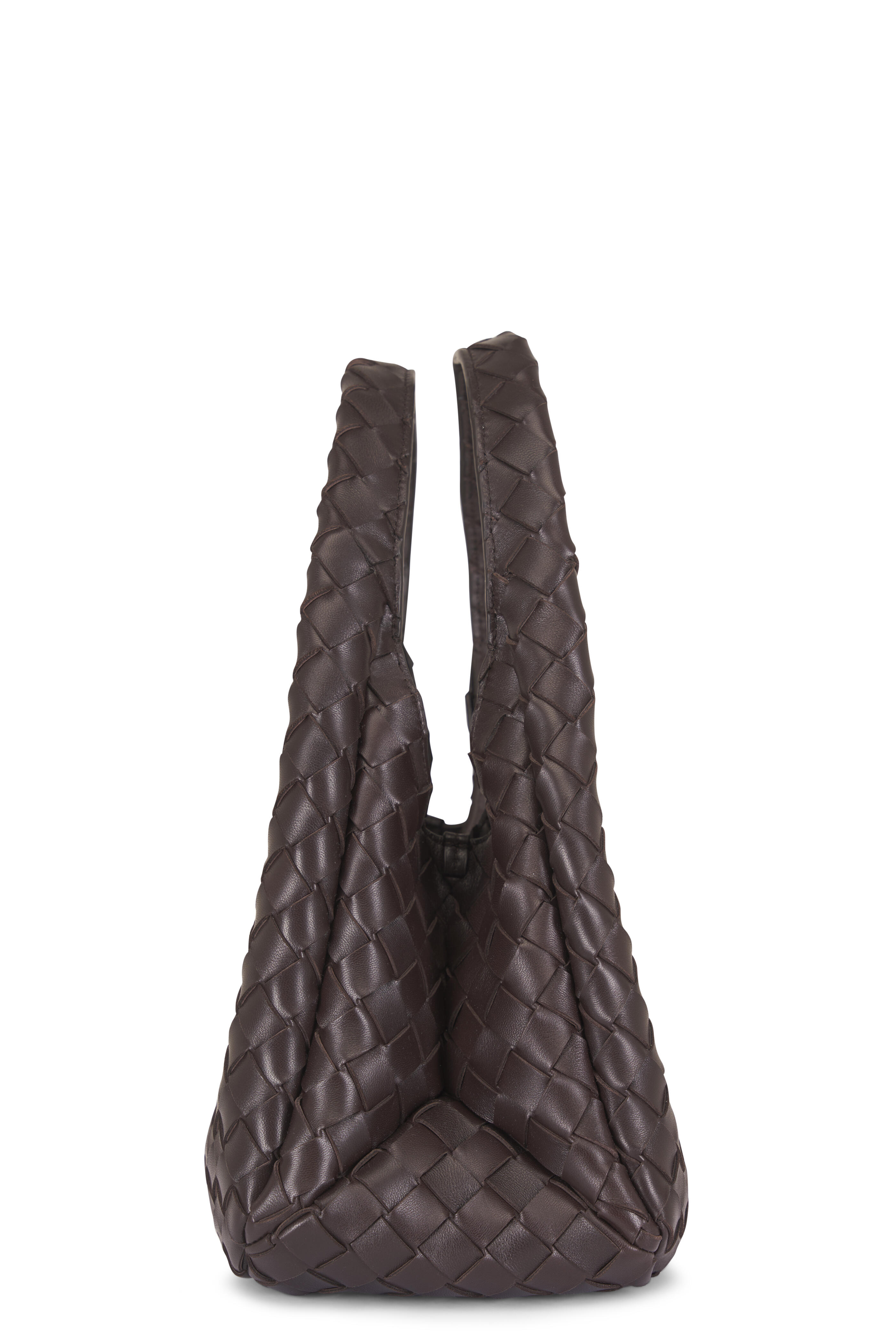 Bottega Veneta - Small Campana Fondant Woven Leather Top Handle Bag - view 4