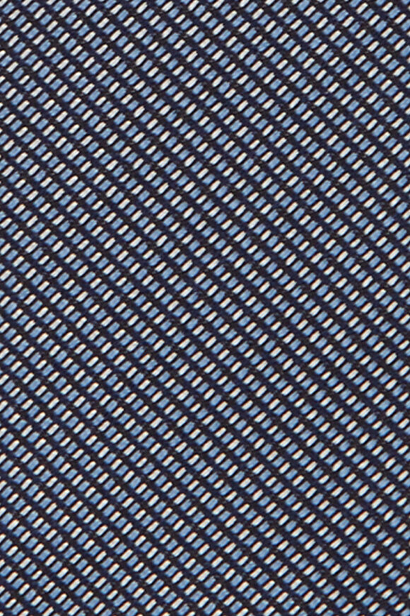 Brioni Blue Micro Jacquard Silk Necktie - view 2