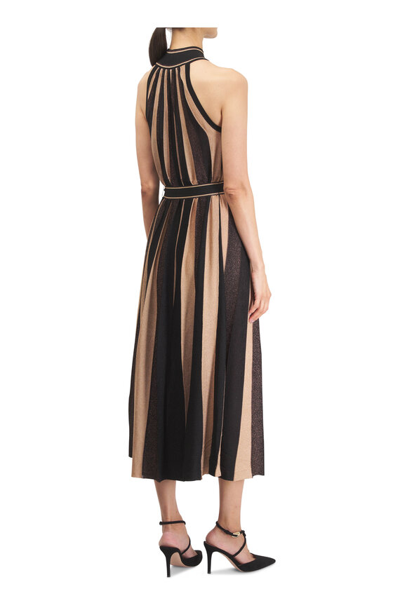 knee length dresses for ladies Zimmermann Daylight Twist Halter Knit Midi Dress main image 1