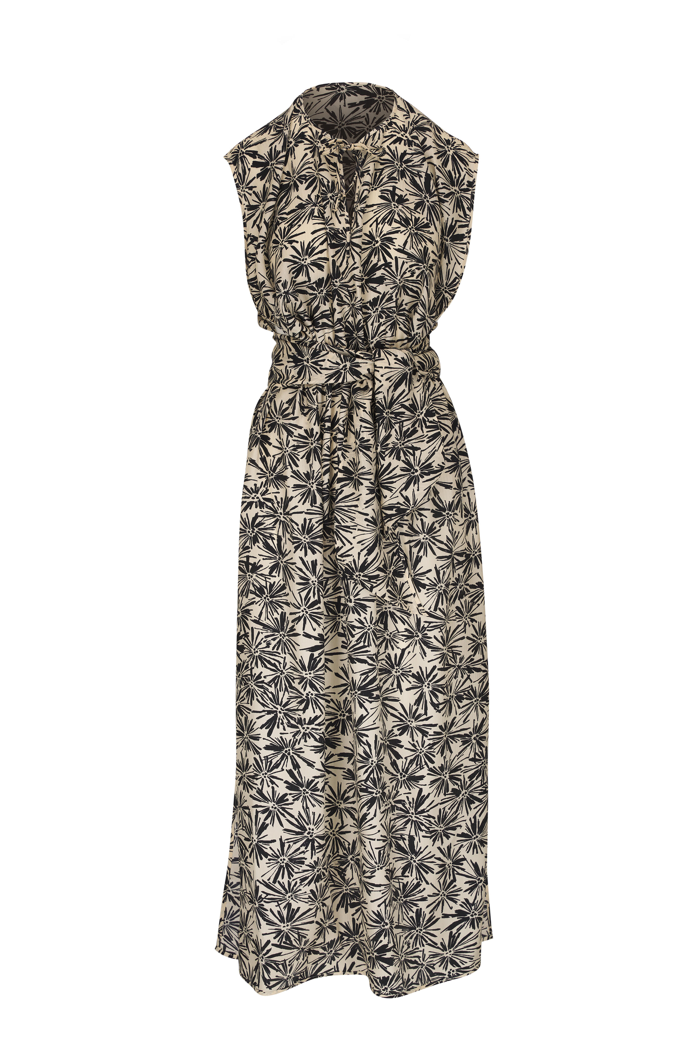 直営店【Loro Piana】KAMILLA シルク ワンピース フラワー Loro Piana - Kamilla Flower Dress | Mitchell Stores