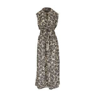 LORO PIANA ワンピース Callie linen crepe maxi dress1011825 Callie Dress Linen Natural Shell | Loro Piana US