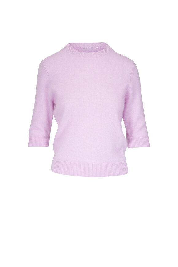 Dorothee Schumacher Fluffy Statements Lilac Wool & Cashmere Sweater