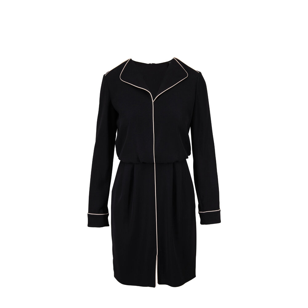 ワンピース EMPORIO ARMANI Woman Dress Black H3NA2A2NXYZ 0999 15298249RT_14_f.jpg