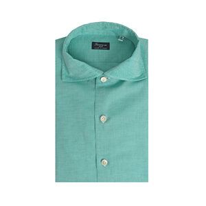 green emerald velvet dress King Formal Wear Elegant Men's Button Down Apple Green Dress Shirt  (XL17/17.5 36/37 at Amazon Men's Clothing store main image 1