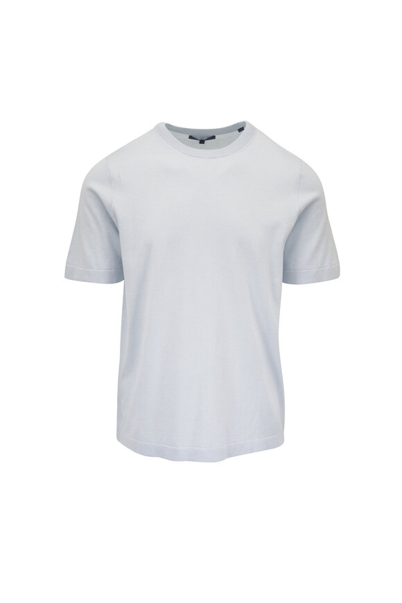 Patrick Assaraf Light Blue T-Shirt