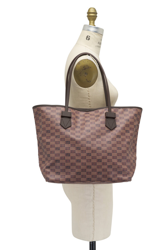 Moreau Paris - Medium St. Tropez Chocolate Tote