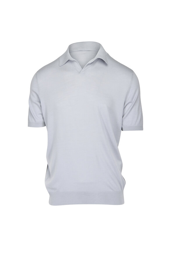 Colombo Cloudy Ice Johnny Collar Polo