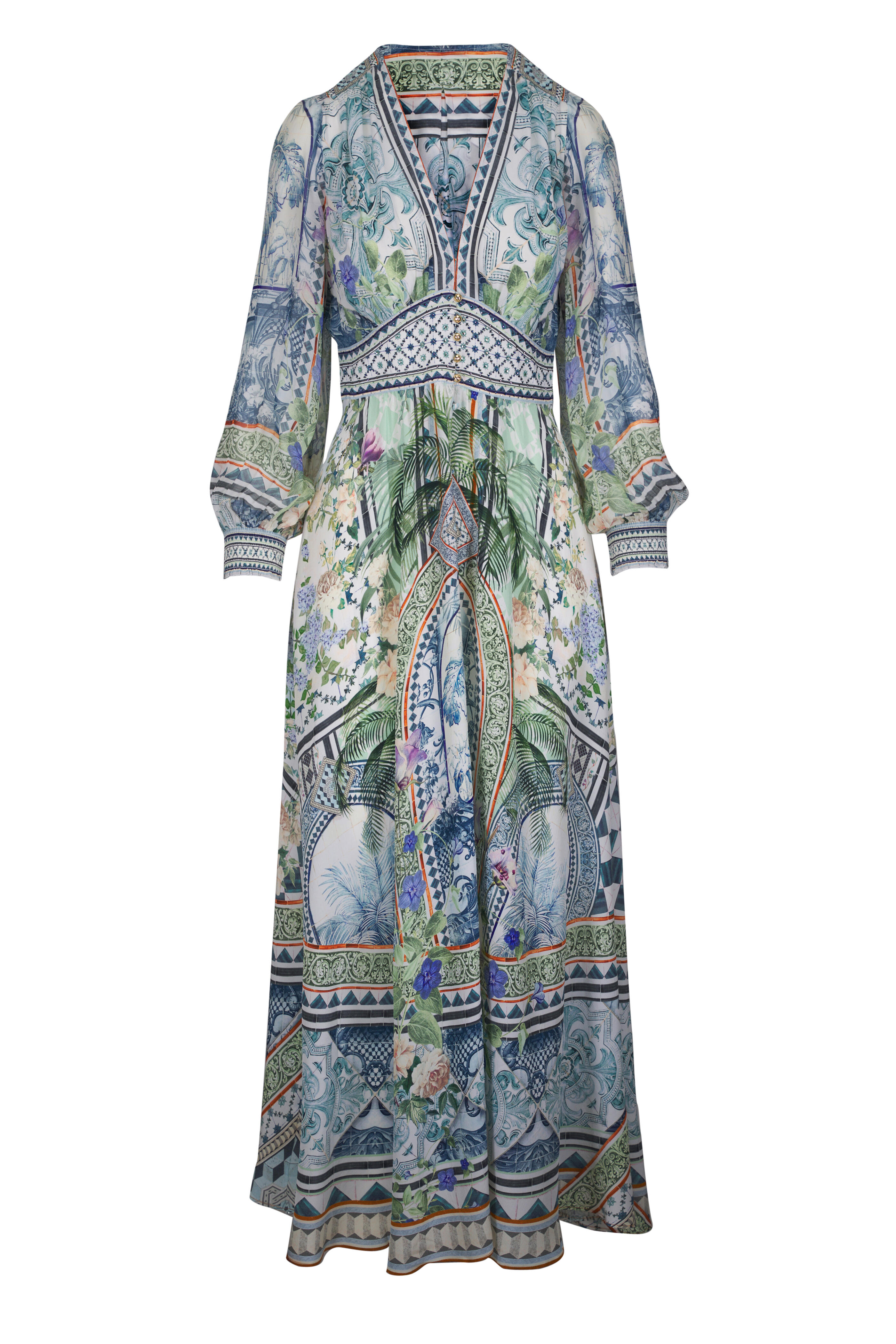美品Apolina Camille Overdress 3-5Y Apolina Camille Overdress Cabin Quilt Floral Cream | BIEN BIEN