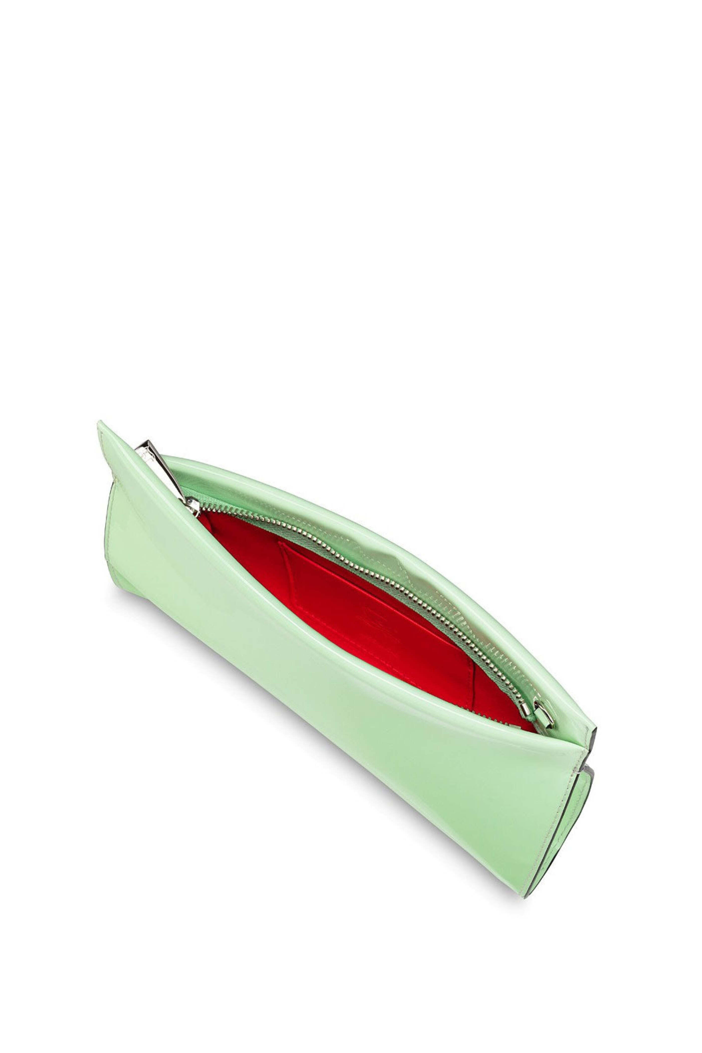 Christian Louboutin - Loubitwist Clutch in Studio Green