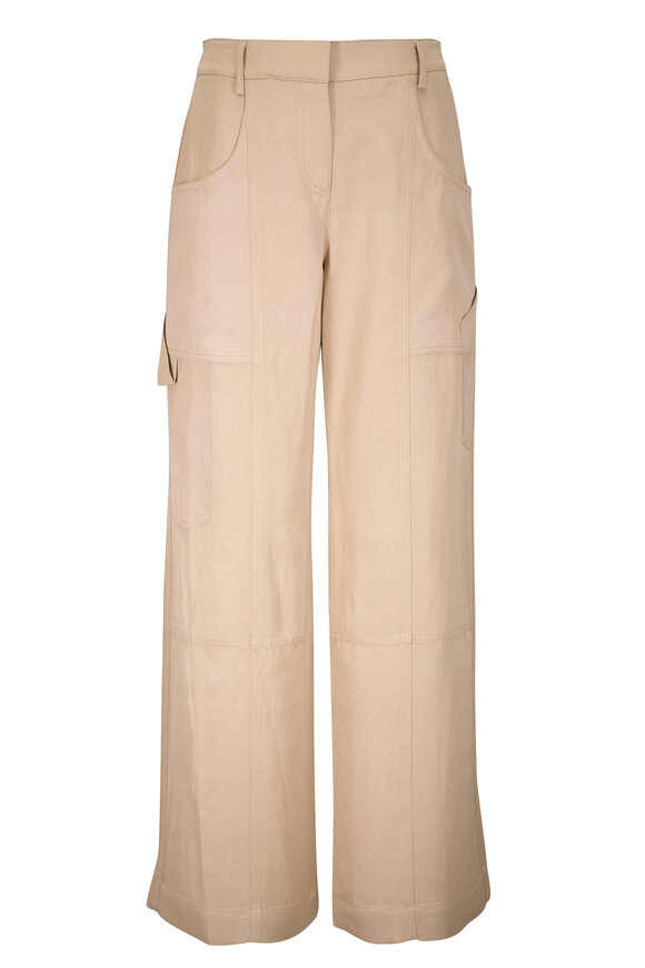 TWP Chrystie Travertine Coated Street Pant