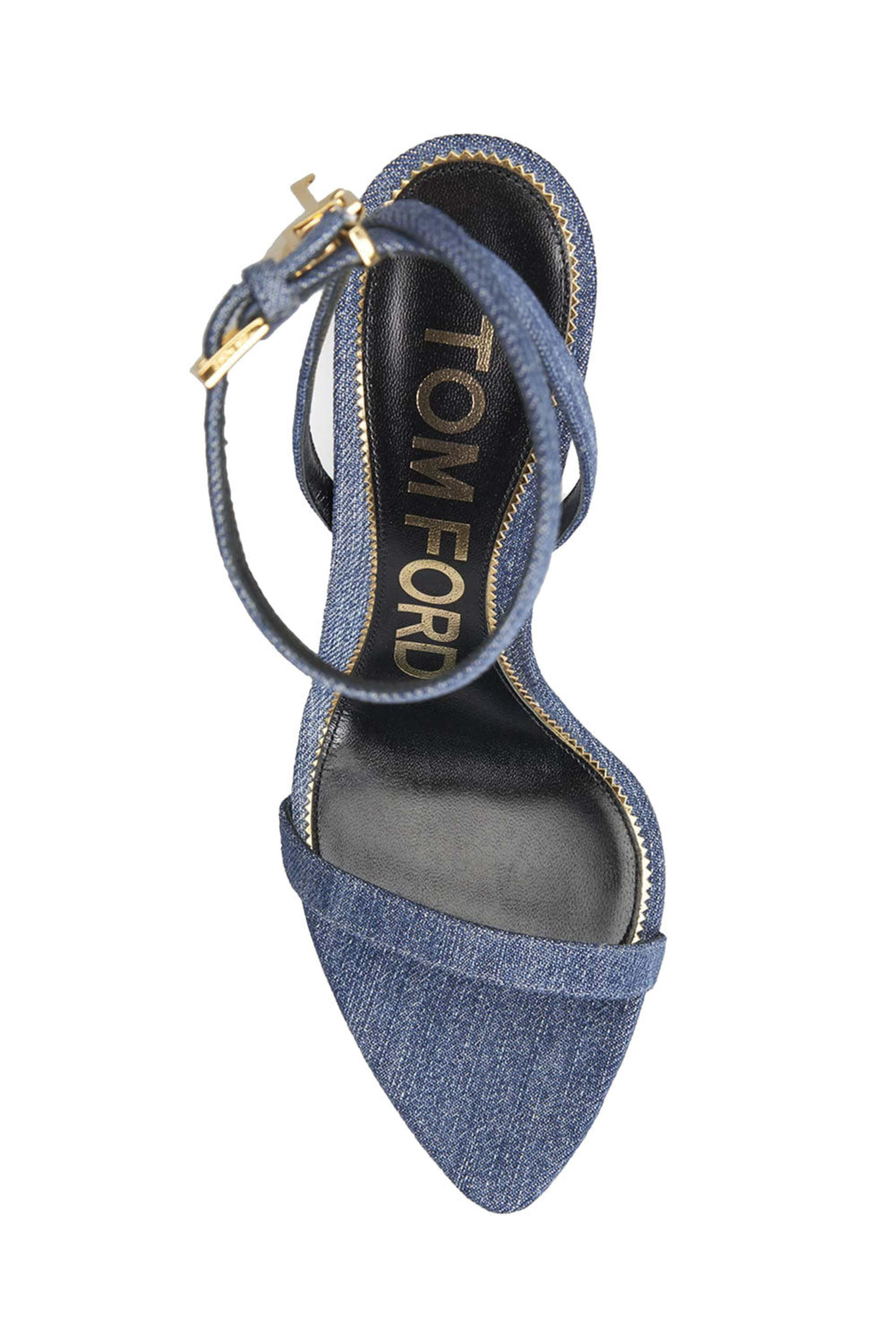 Tom Ford - Lock and Key 85mm Sandal in Denim
