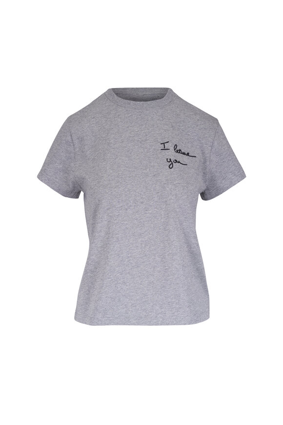 Loewe Gray "I Love You" T-Shirt