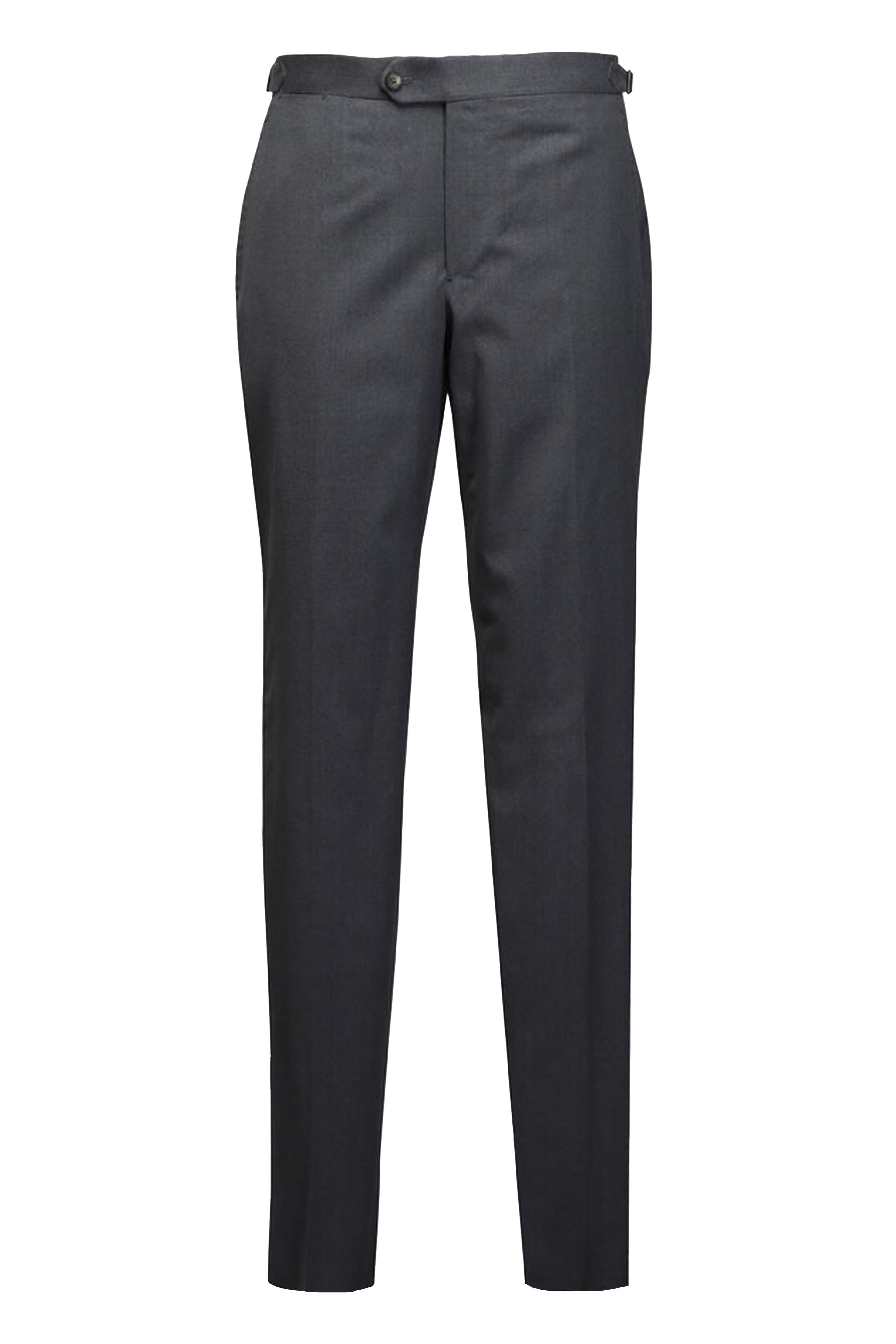 Isaia - Medium Grey Wool Dress Pant