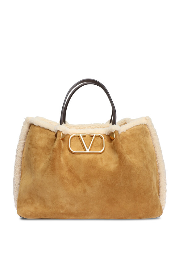 Tod's - APA 2 Brown Leather Medium Tote | Mitchell Stores