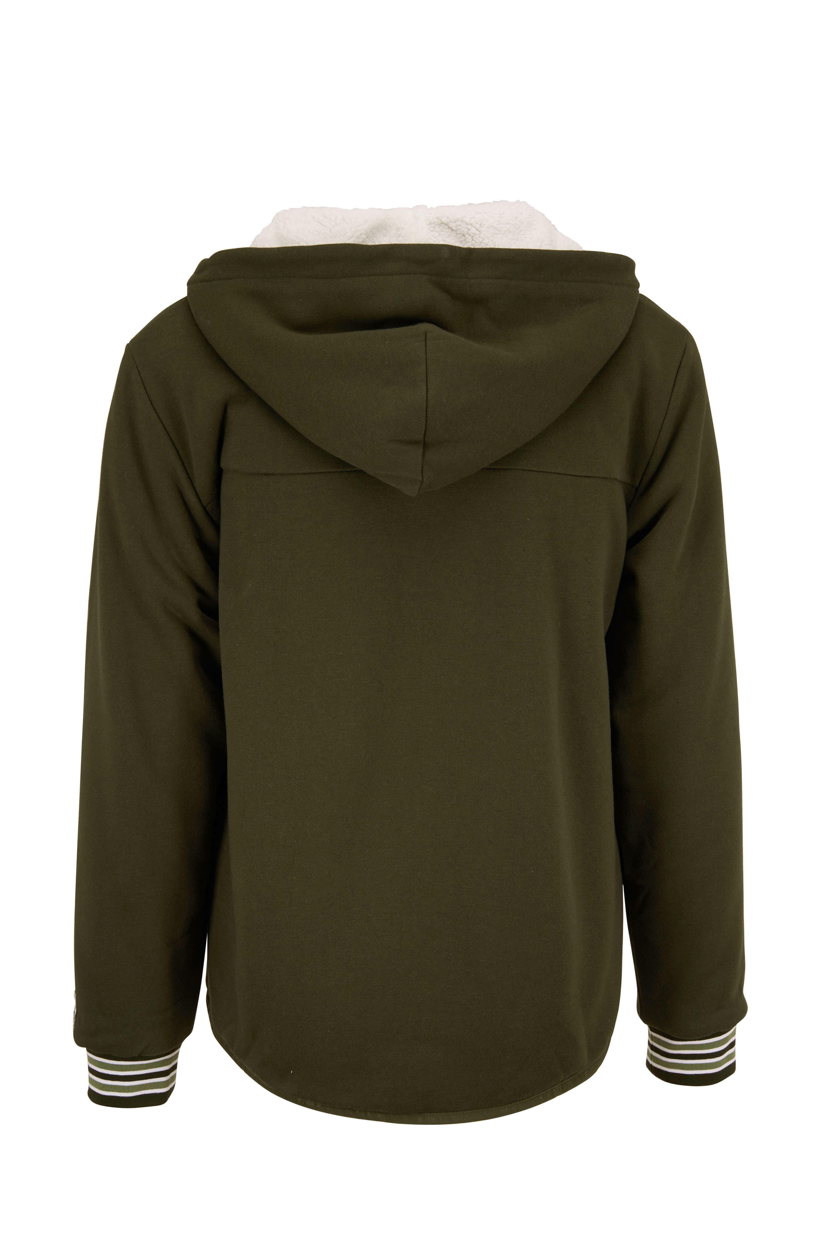 Fourlaps - Expanse Army Green Sherpa Hoodie