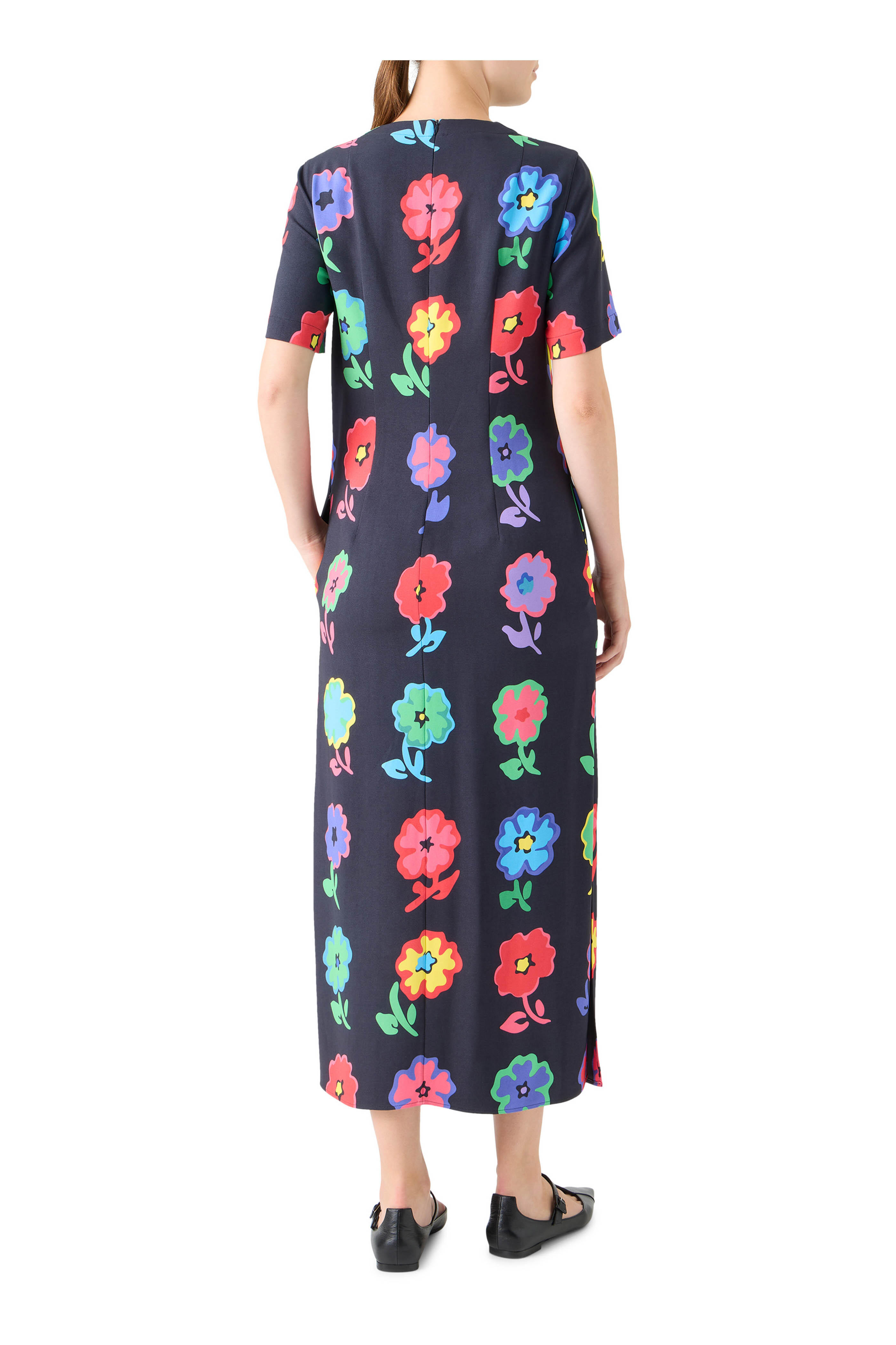 Akris Punto - Floral Midi Tunic Dress