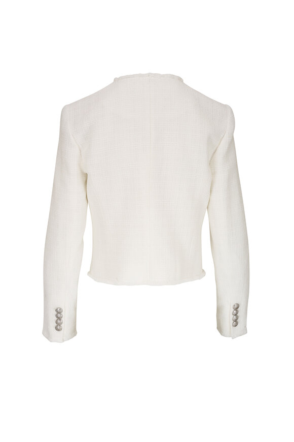 Veronica Beard - Olbia Off White Tweed Jacket 