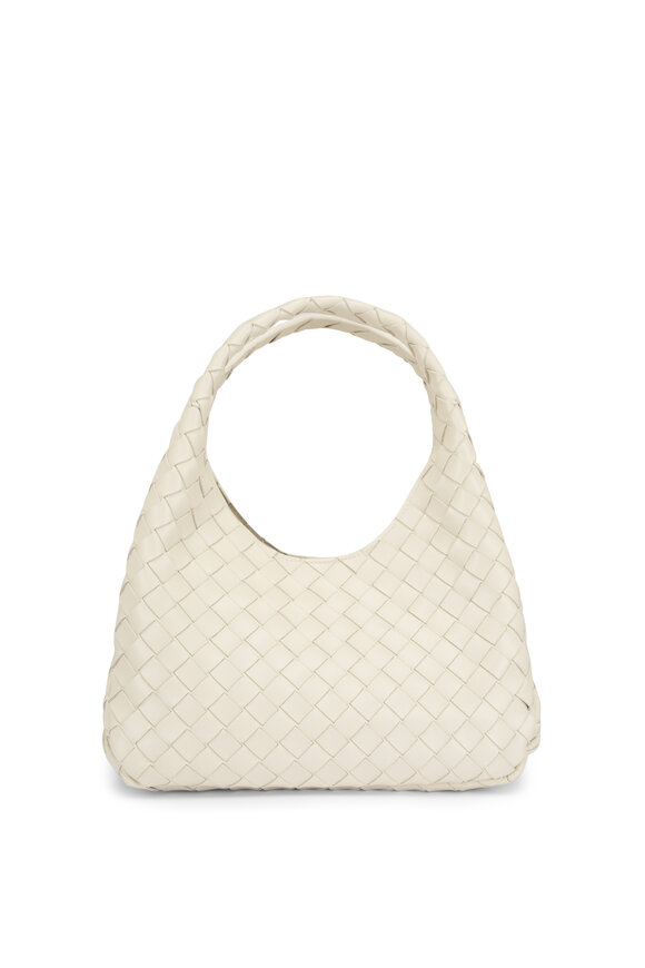Bottega Veneta Small Campana Salt Intrecciato Leather Bag - view 2
