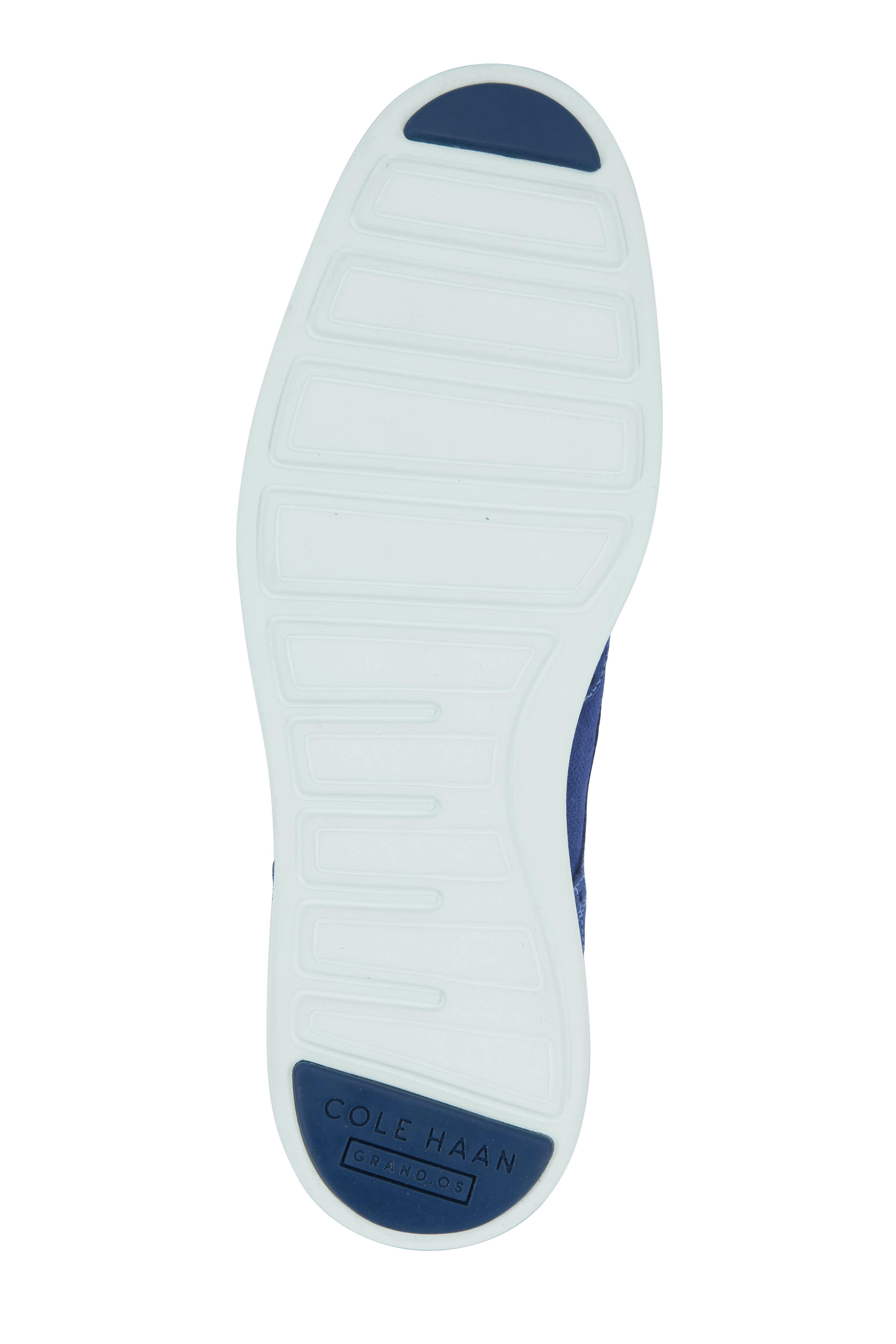 Cole Haan - Original Grand Blue Suede Wingtip Oxford