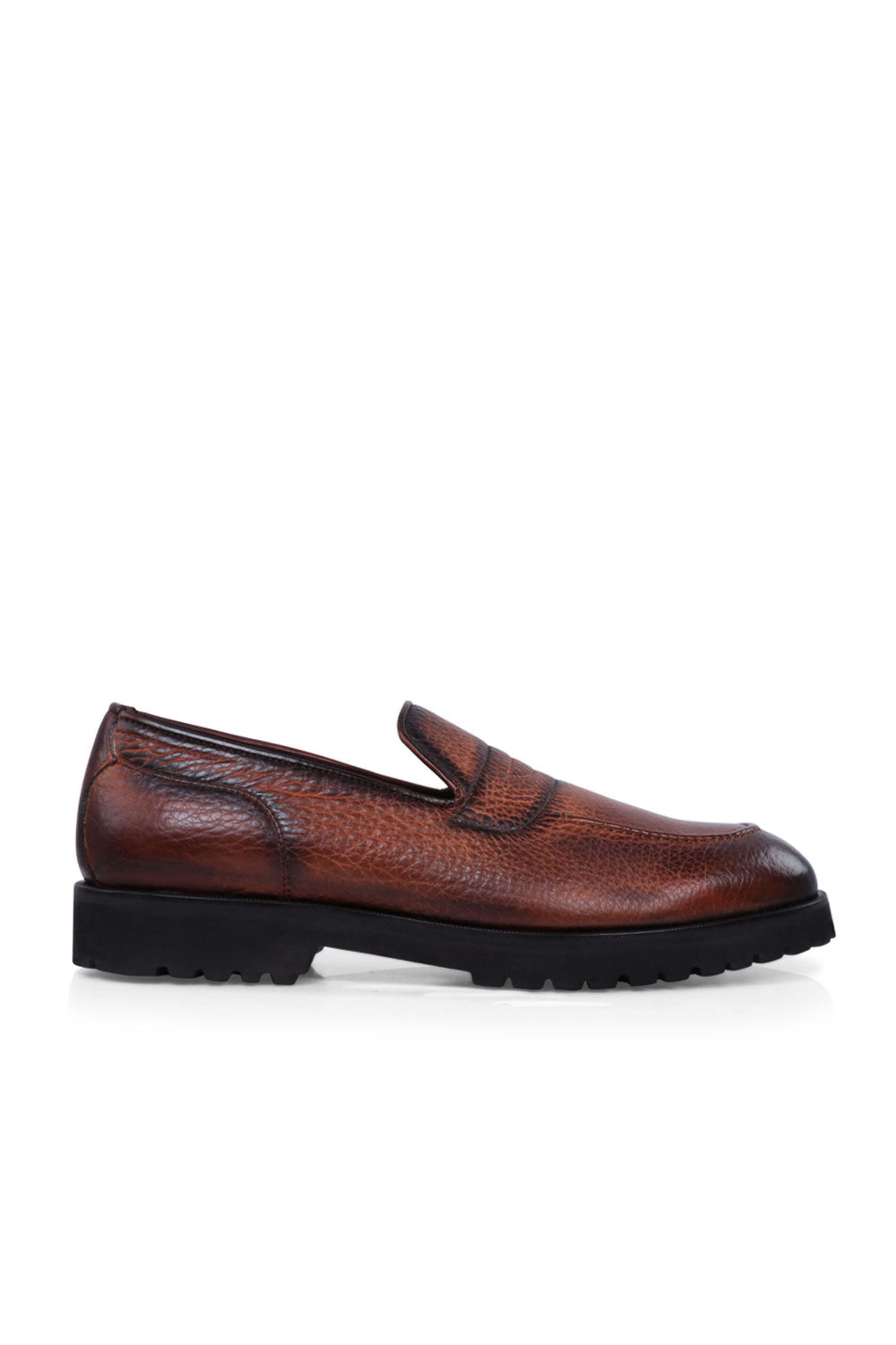 Scarpe di Bianco - Ridotti Leather Loafer in Havana