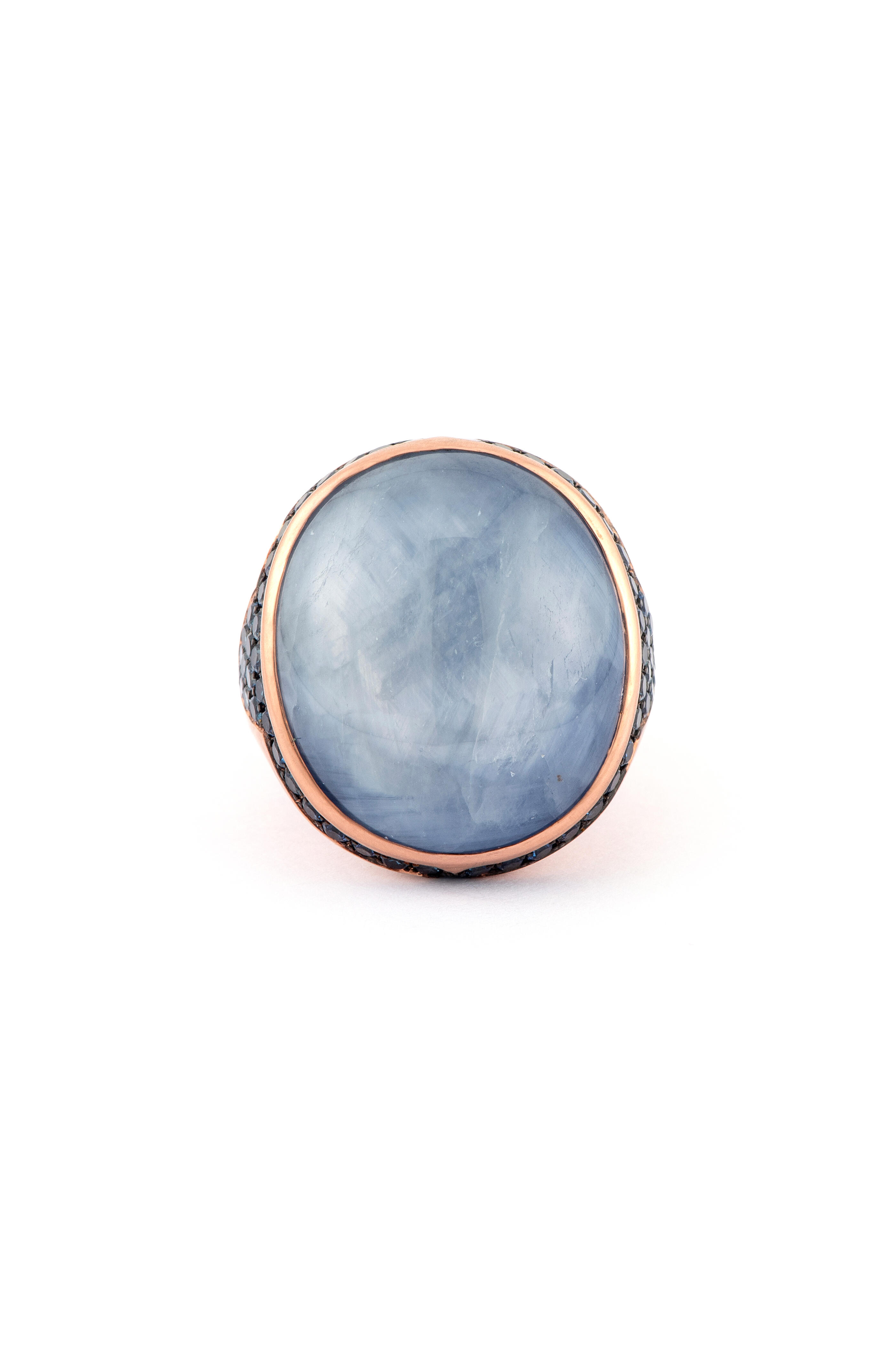 Sylva & Cie - Round Cabochon Statement Ring - view 1