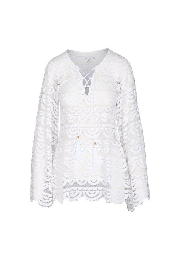 Pq Swim Water Lily Little Noah Tunic