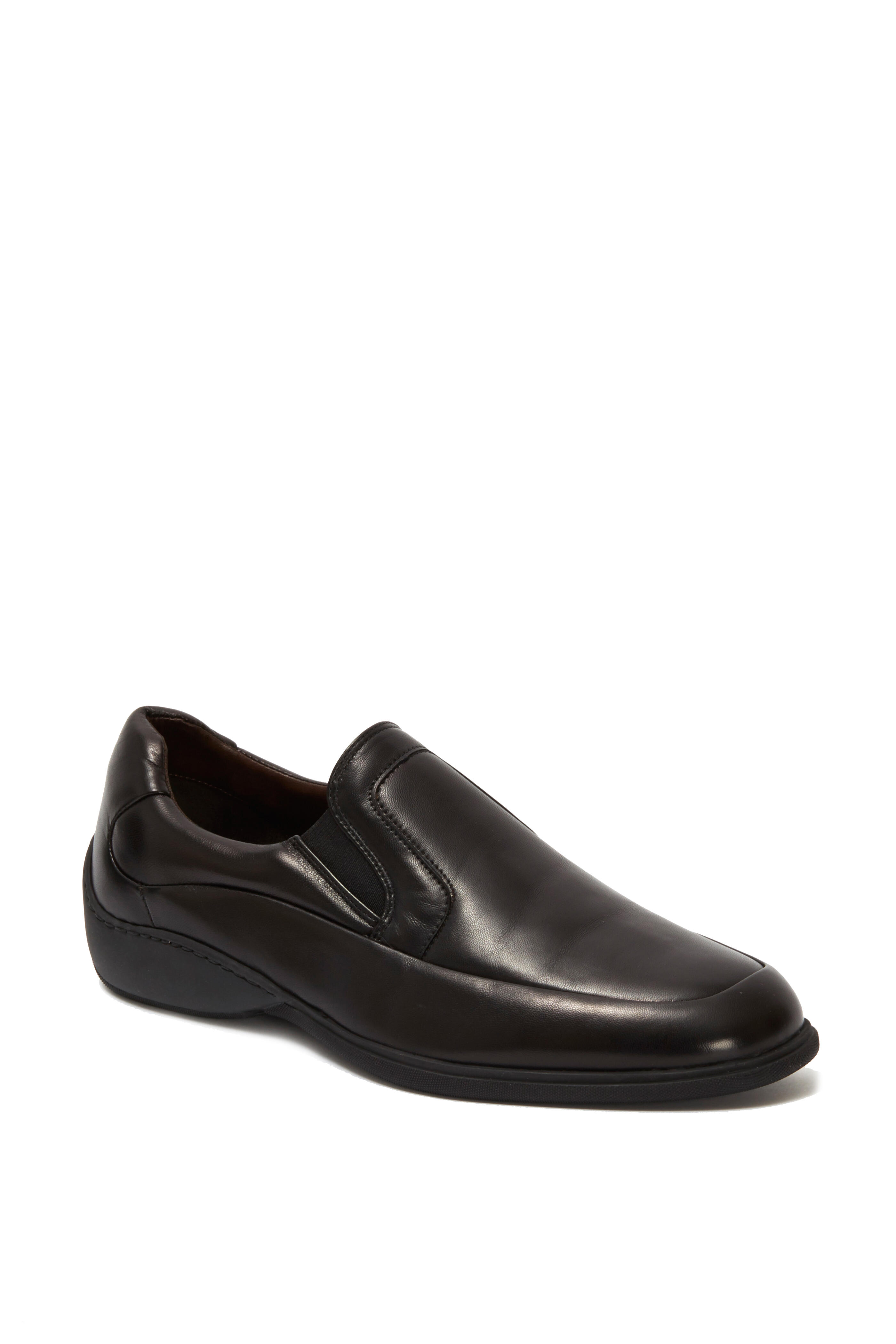 Bruno Magli - Infano Black Leather Slip-On Loafer