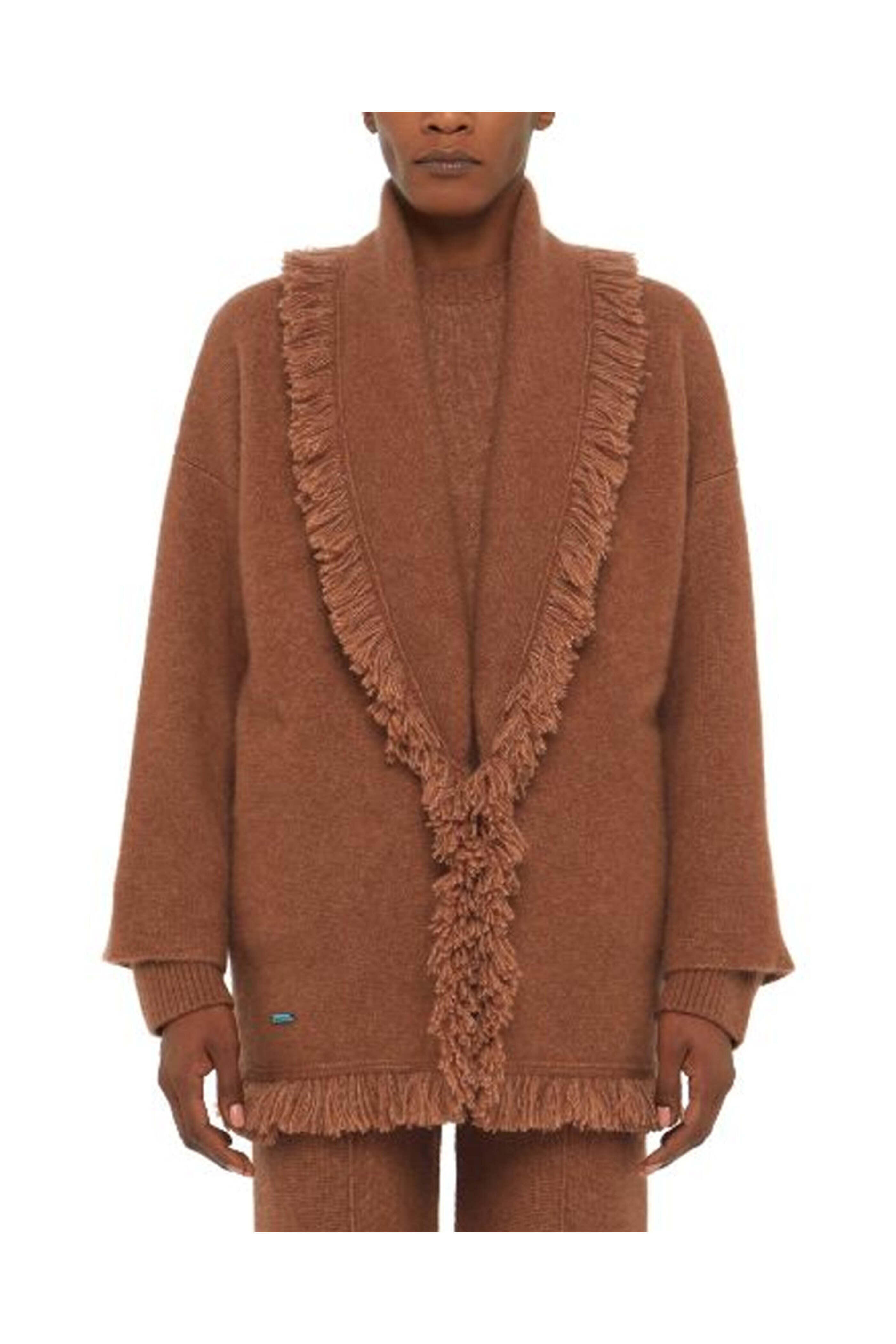 Alanui - Luli Brown Finest Cardigan