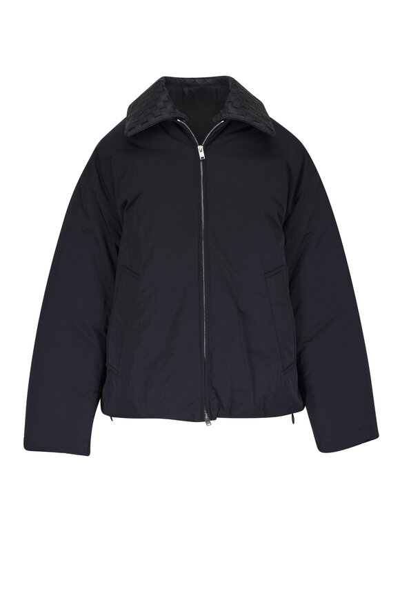 Bottega Veneta Black Twill Puffer Jacket