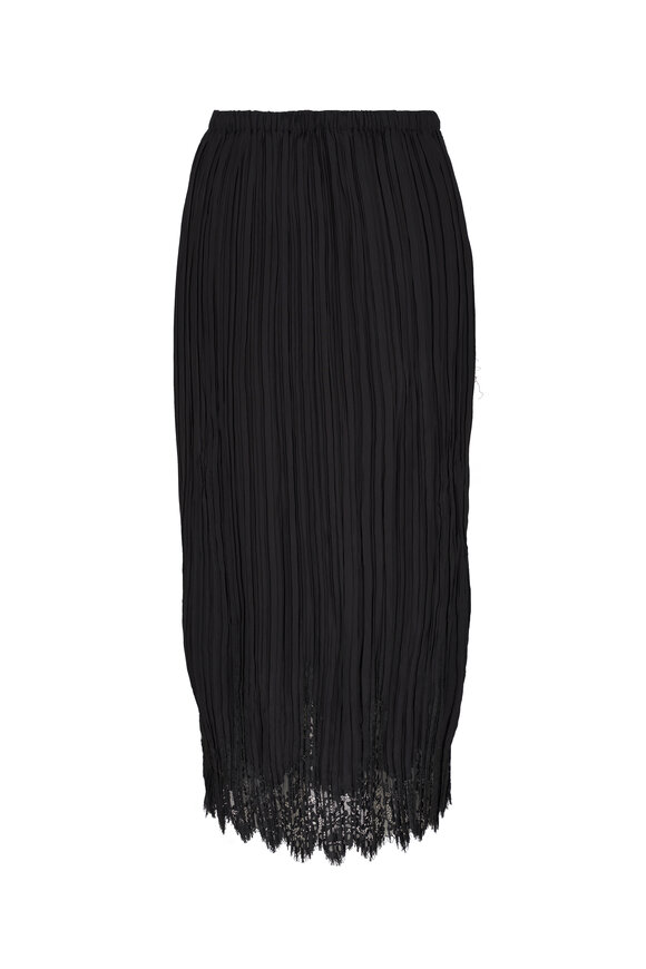Zimmermann - Black Pleated Skirt