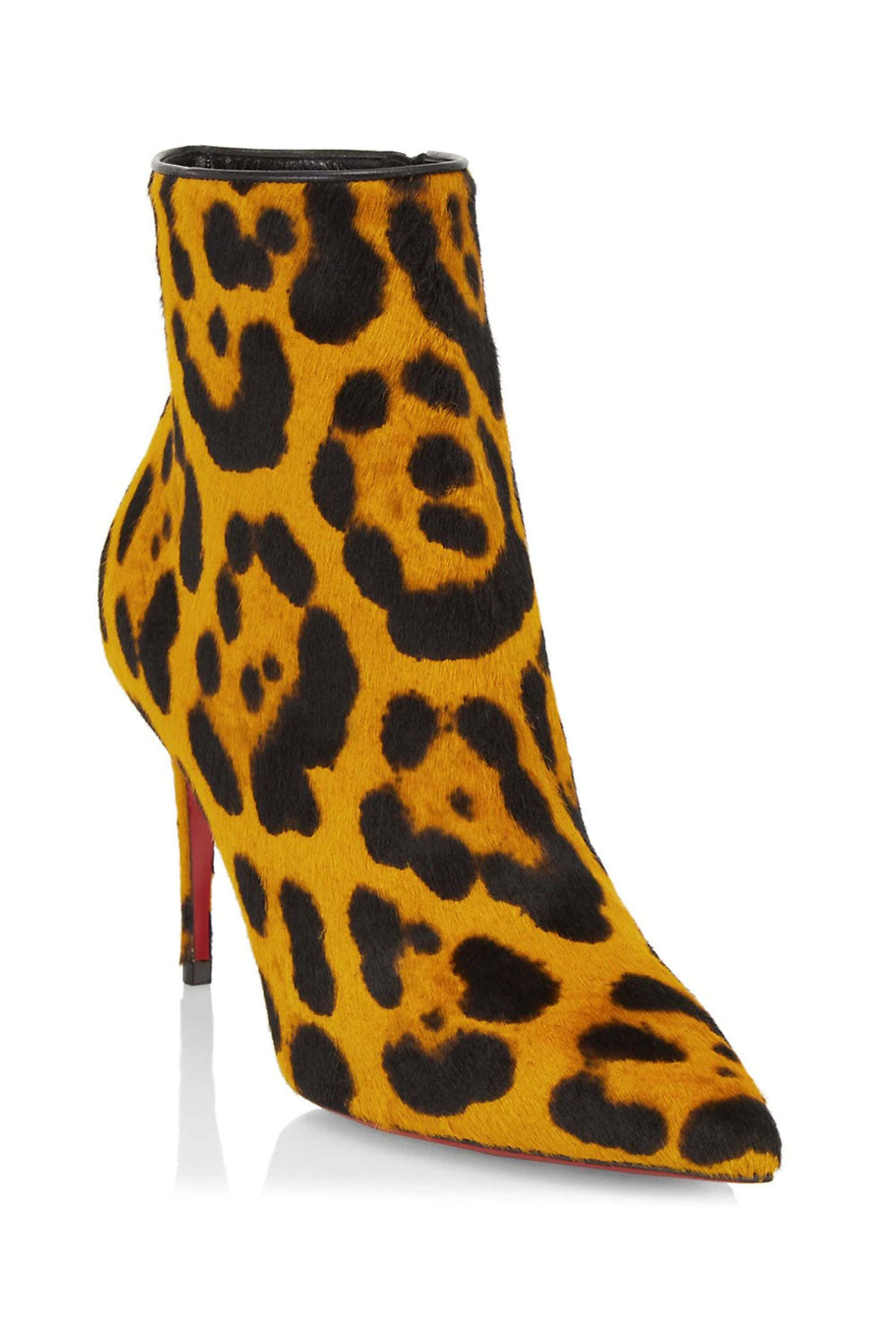 Christian Louboutin - So Kate Leopard Bootie in Spicy