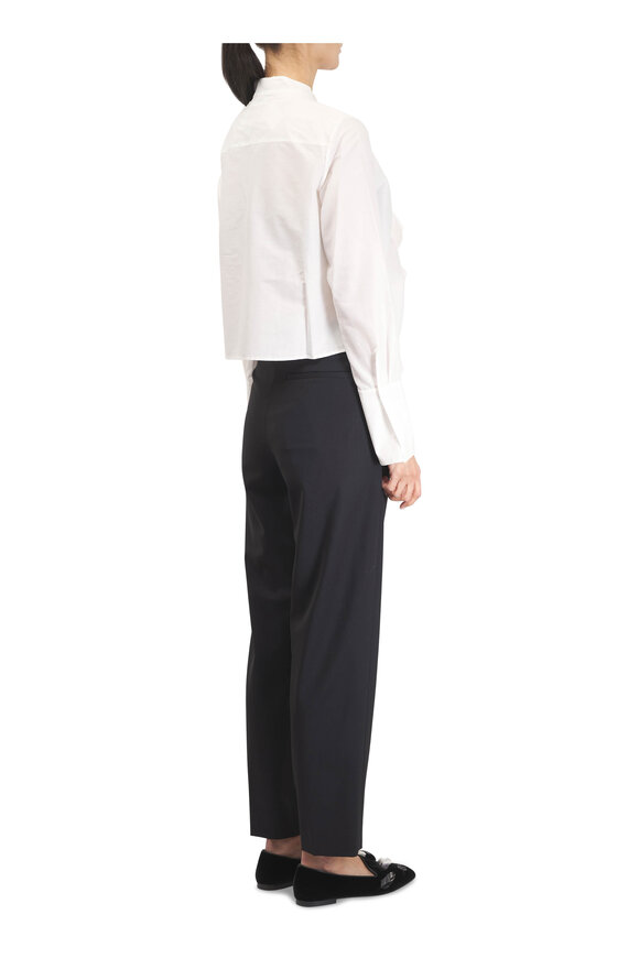 TWP Harrison Black Stretch Wool Pant - view 6