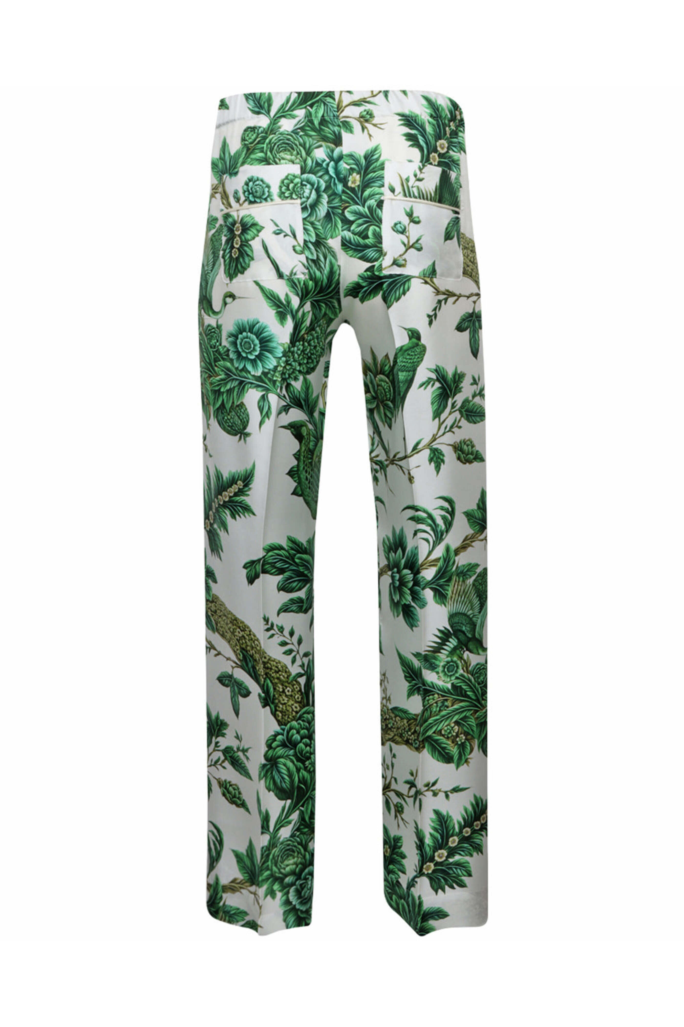 F.R.S. - Green Toile Silk Etere Pant