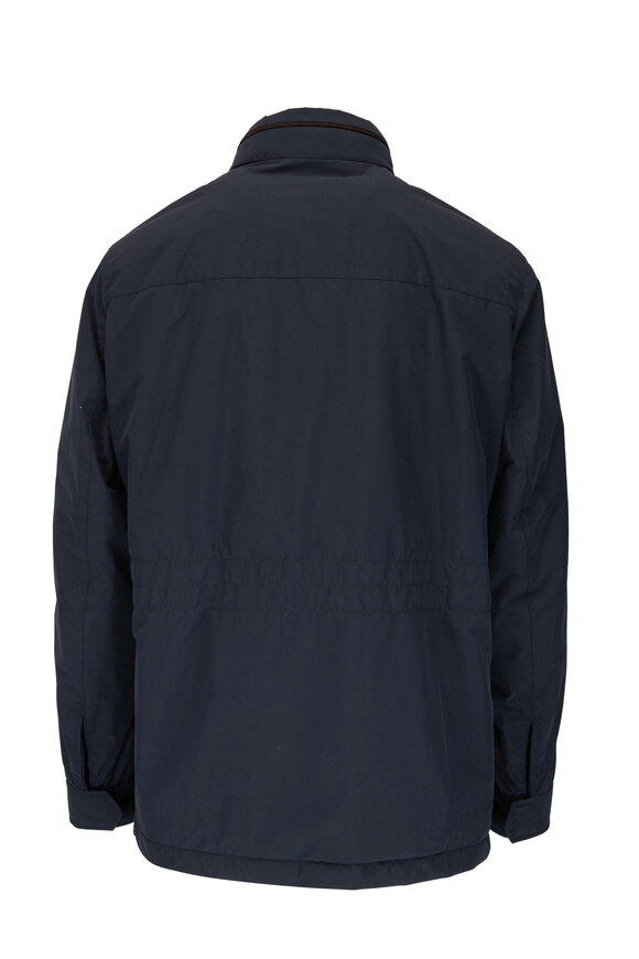 Zegna - Stratos Navy Blue Field Jacket