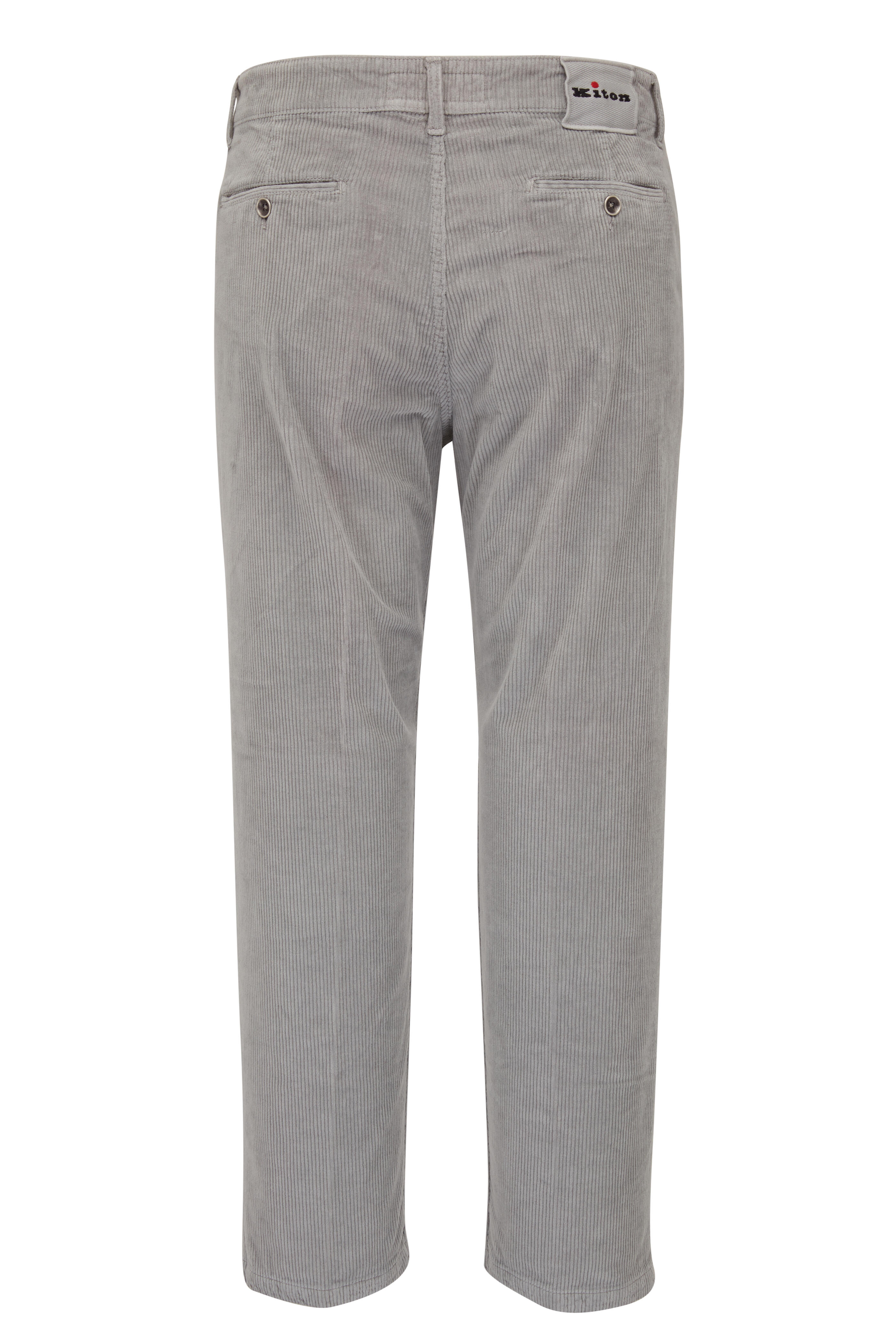 Kiton - Gray Corduroy Pant