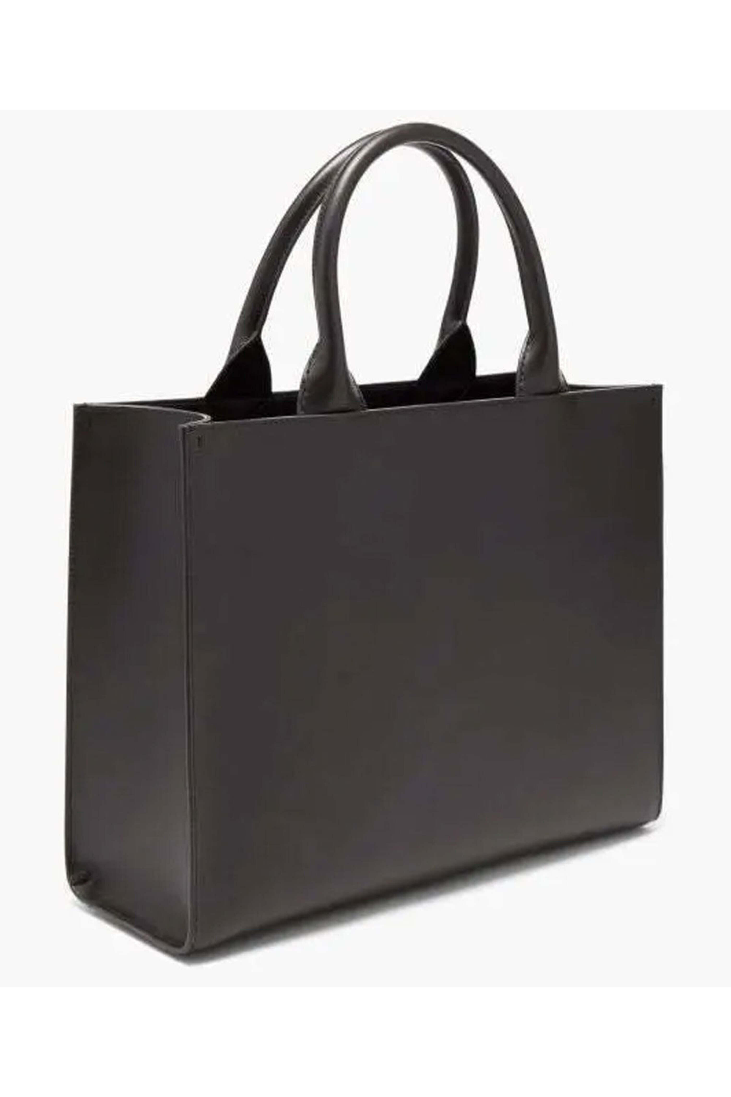 Dolce & Gabbana - Medium Beatrice DG Embossed Logo Tote in Black