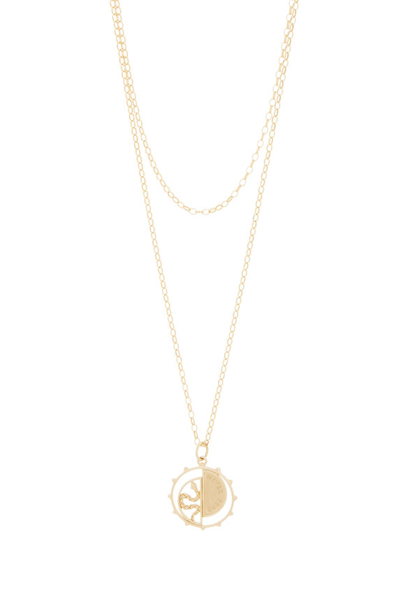 Monica Rich Kosann - 18K Yellow Gold Chain Necklace, 32"