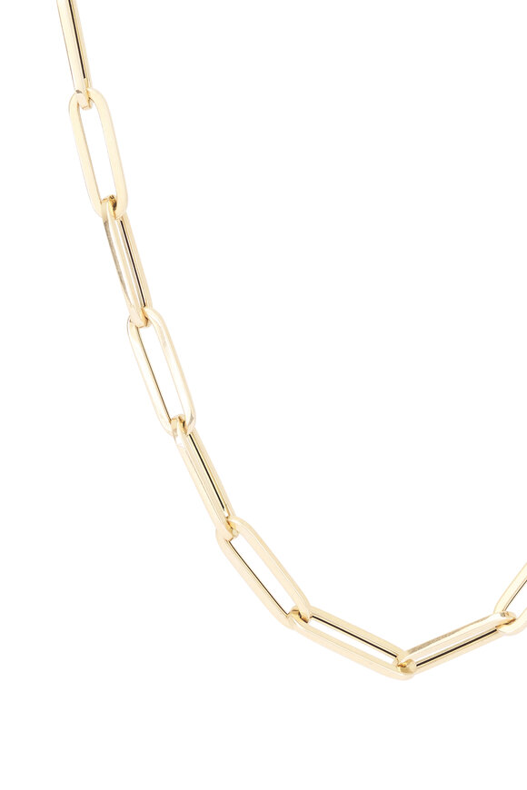 Precious Paperclip Chain Necklace - view 2